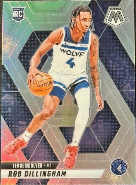 2024 Panini Mosaic Basketball Silver Rob Dillingham #218