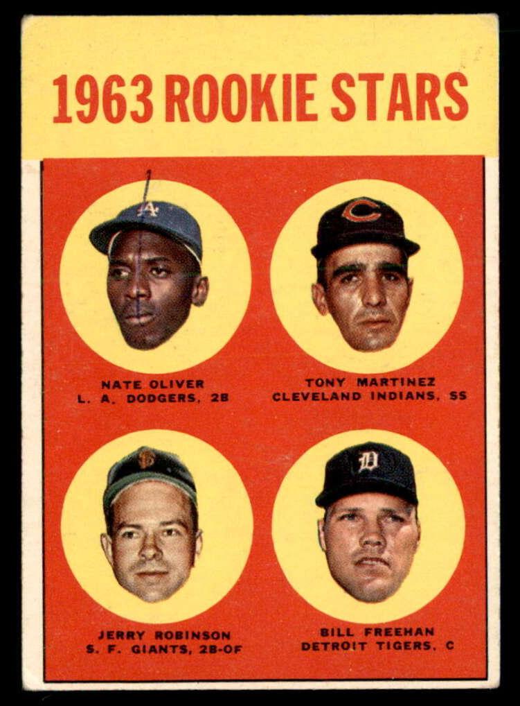 1963 Topps Baseball 1963 Rookie Stars #466