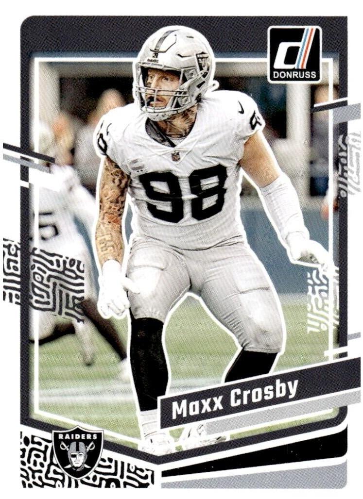2023 Panini Donruss Football Maxx Crosby #179