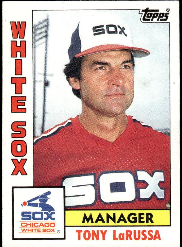 1984 Topps Baseball Tony LaRussa #591 PSA 10