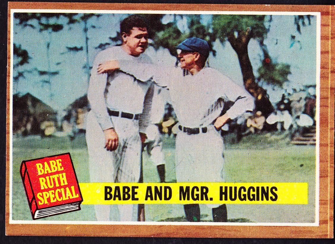 1962 Topps Baseball Babe Ruth #137 PSA 7.5