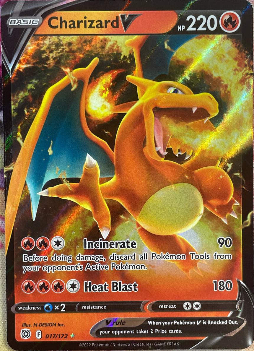 2022 Pokemon Brilliant Stars Charizard #17 PSA 9