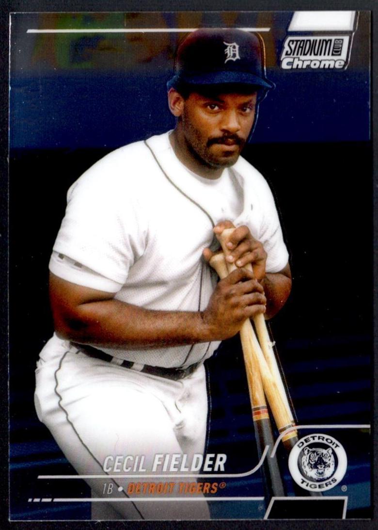 2022 Topps Stadium Club Baseball Cecil Fielder #140 PSA 9