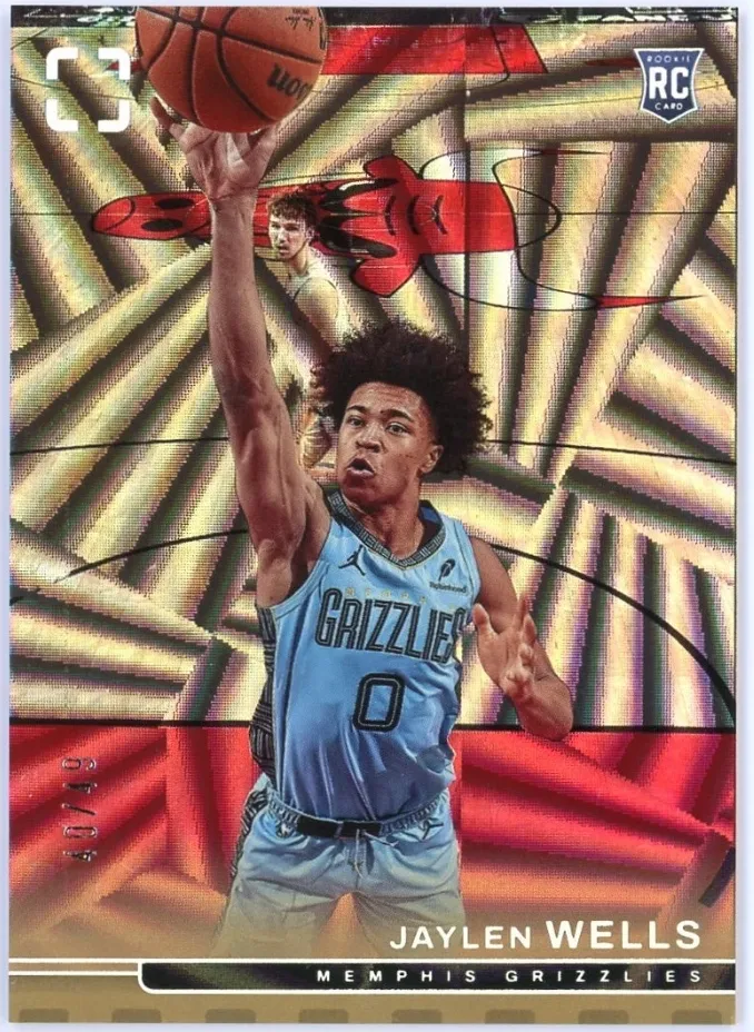 2024 Panini PhotoGenic Basketball Wedges Jaylen Wells #190 PSA 10