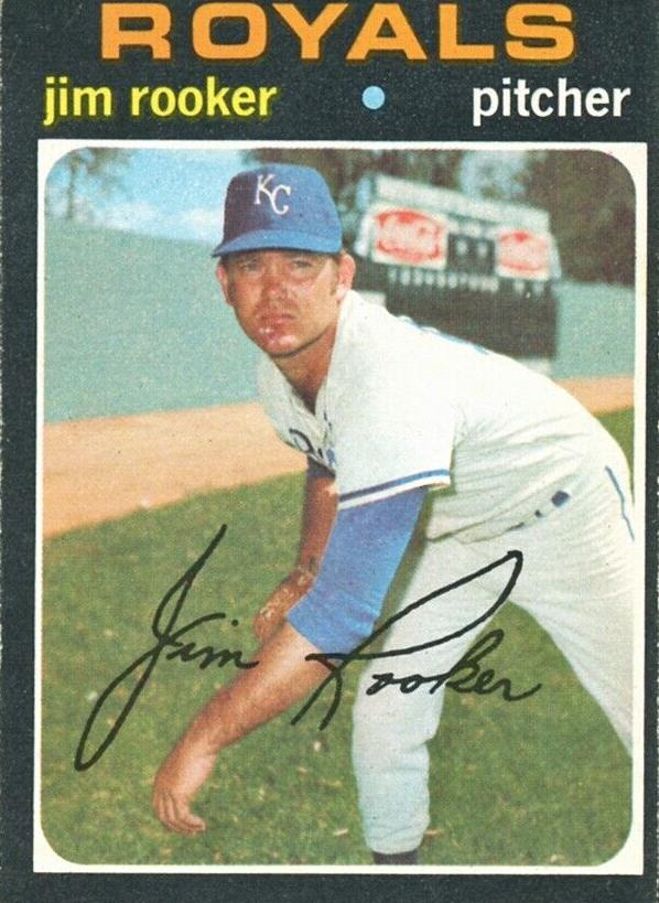 1971 O-Pee-Chee Baseball Jim Rooker #730 PSA 4.5