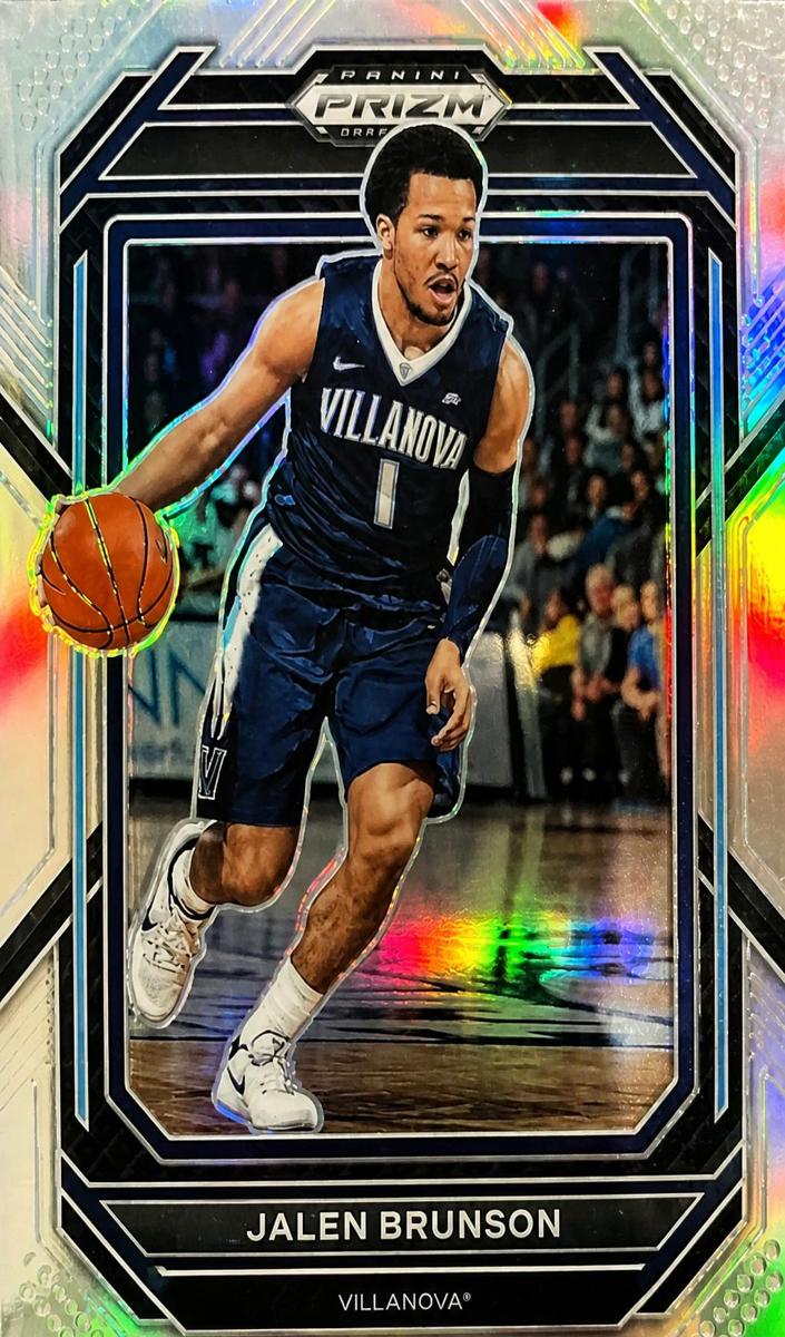 2023 Panini Prizm Draft Picks Basketball Silver Jalen Brunson #87