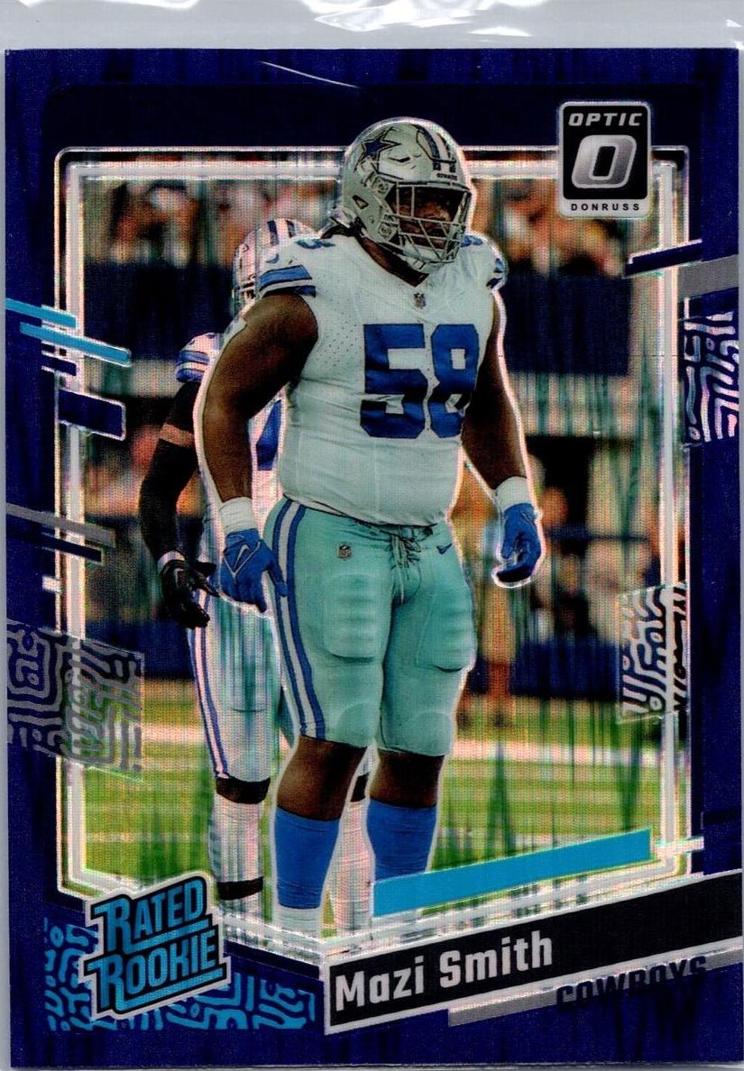 2023 Donruss Optic Football Purple Shock Mazi Smith #228