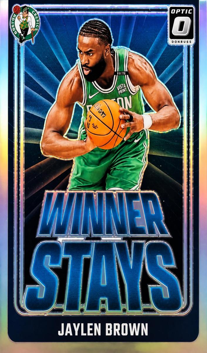 2024 Donruss Optic Basketball Holo Jaylen Brown #7