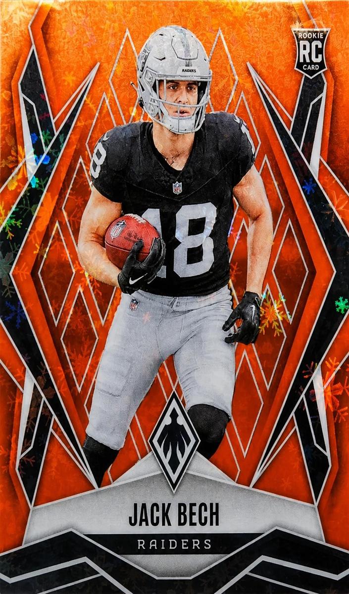 2025 Panini Phoenix Football Orange Winter Jack Bech #188