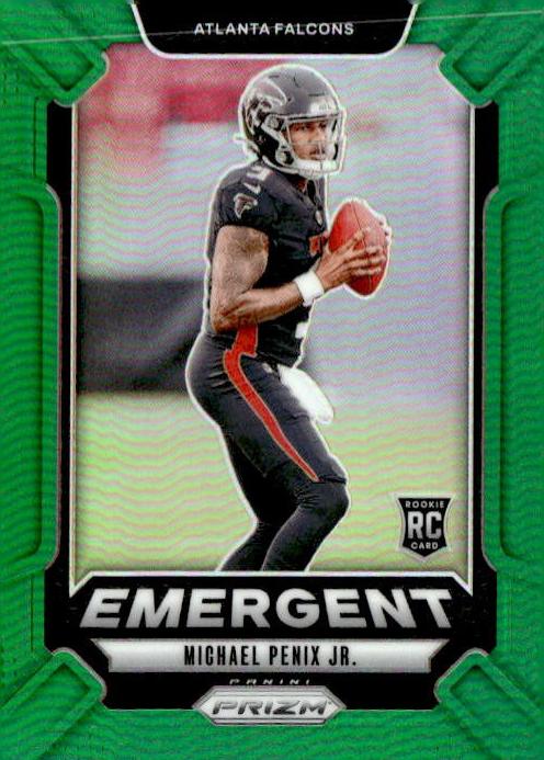 2024 Panini Prizm Football Green Michael Penix Jr. #20 PSA 10