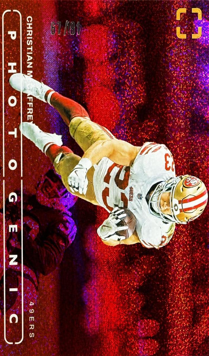 2024 Panini PhotoGenic Football Red Christian McCaffrey #22