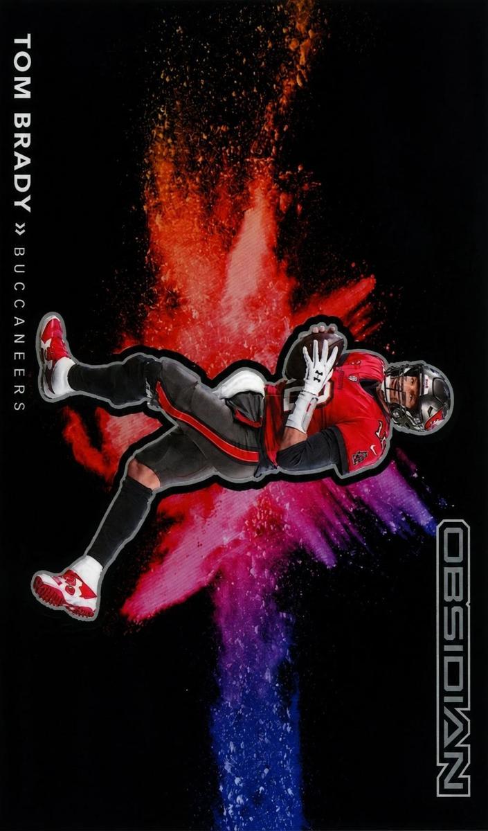 2021 Panini Obsidian Football Tom Brady #CB-2 PSA 9