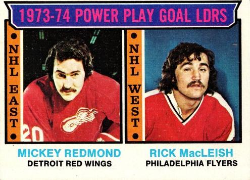 1974 Topps Hockey Power Play Goal #6 PSA 9
