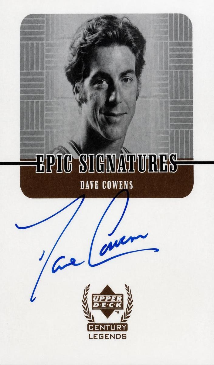 1999 Upper Deck Legends Basketball Dave Cowens #DC PSA 9