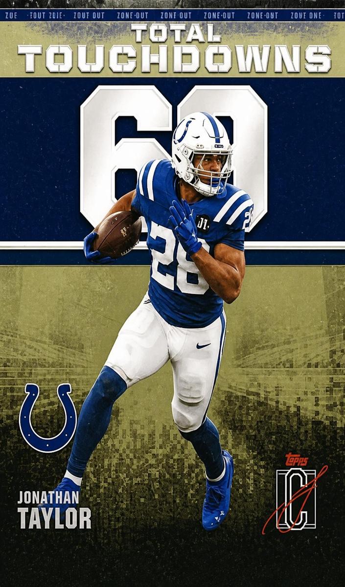 2025 Topps Signature Class Football Jonathan Taylor #ZO-6