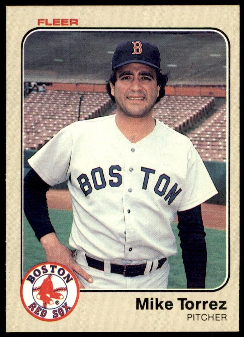 1983 Fleer Baseball Mike Torrez #197 PSA 9