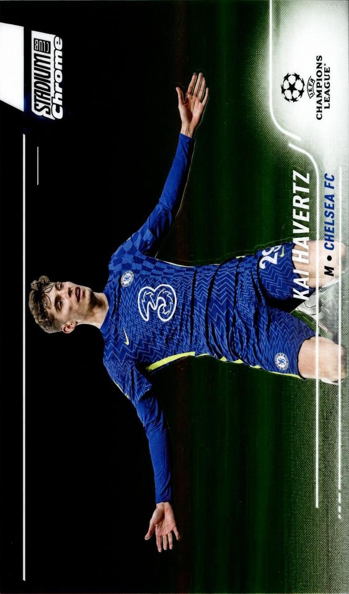 2021 Topps Stadium Club Chrome UEFA Champions League Soccer Kai Havertz #29