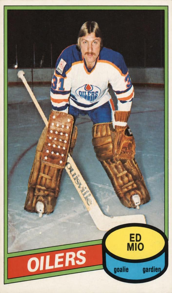 1980 O-Pee-Chee Hockey Eddie Mio #341