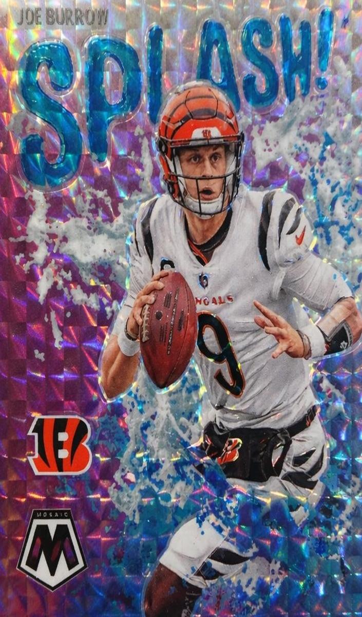2023 Panini Mosaic Football Joe Burrow #SS-JB PSA 8.5