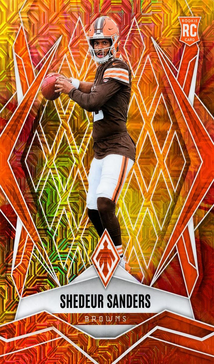 2025 Panini Phoenix Football FireBurst Shedeur Sanders #154 PSA 10