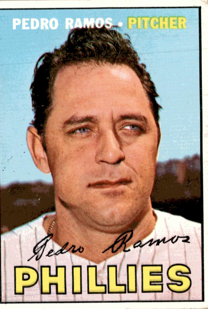 1967 Topps Baseball Pedro Ramos #187