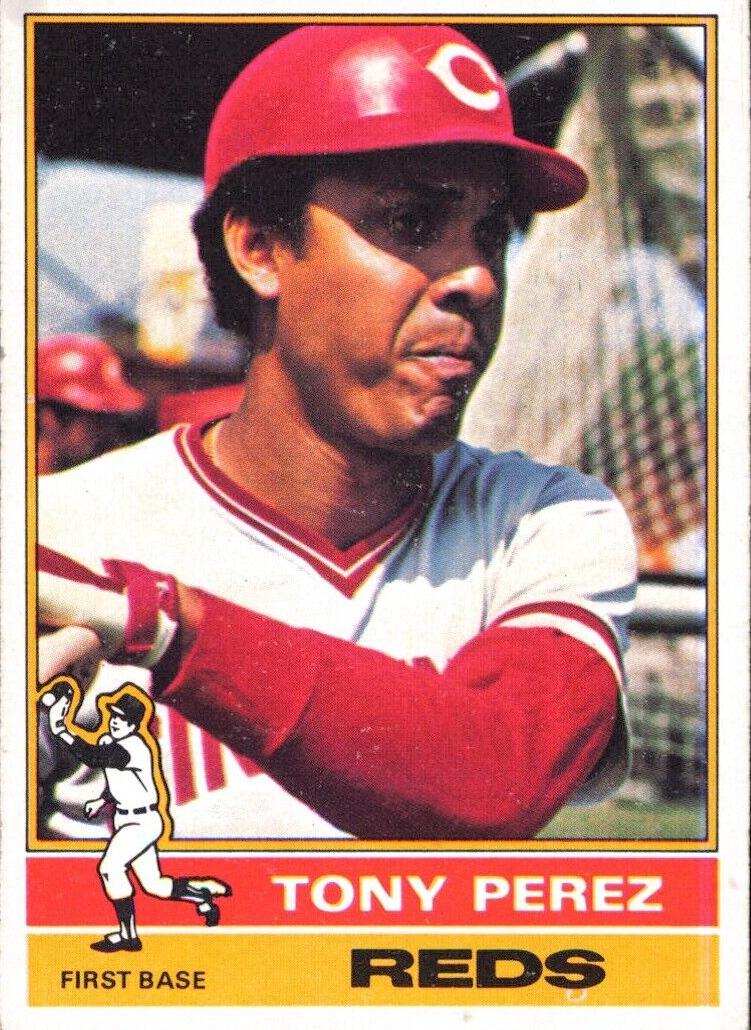 1976 Topps Baseball Tony Perez #325 PSA 7.5