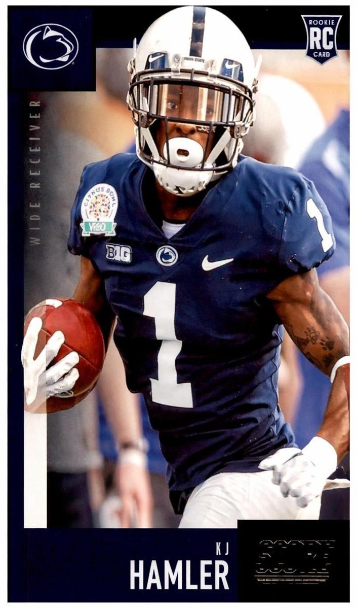 2020 Panini Score Football KJ Hamler #432 CGC 9