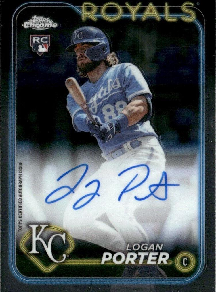 2024 Topps Chrome Baseball Logan Porter #RA-LP PSA 10