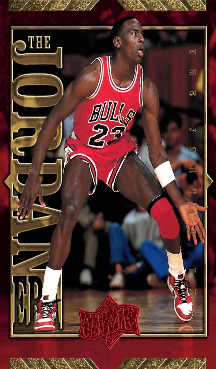 1999 Upper Deck Michael Jordan Athlete of the Century Basketball Michael Jordan #JE1