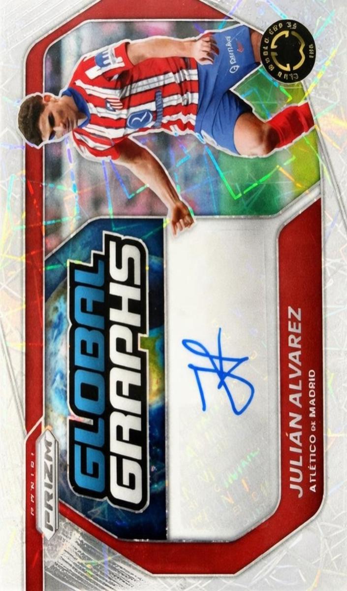 2025 Panini Prizm FIFA Club World Cup Soccer Julian Alvarez #GG-JA PSA 10