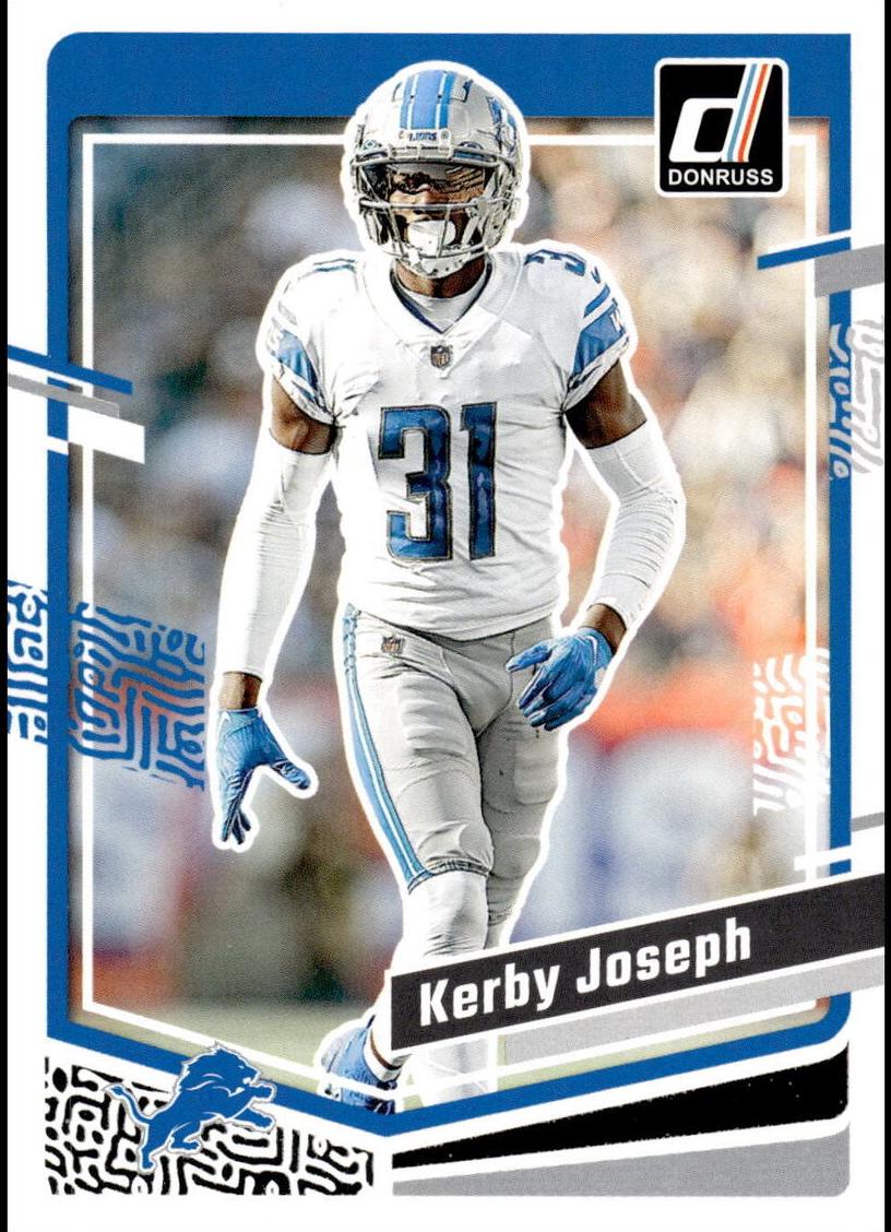 2023 Panini Donruss Football Kerby Joseph #101