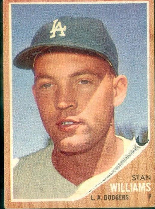 1962 Topps Baseball Stan Williams #515