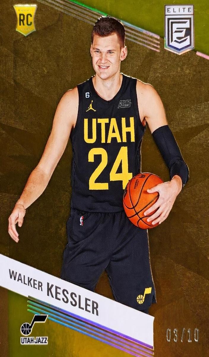 2022 Donruss Elite Basketball Gold Walker Kessler #216