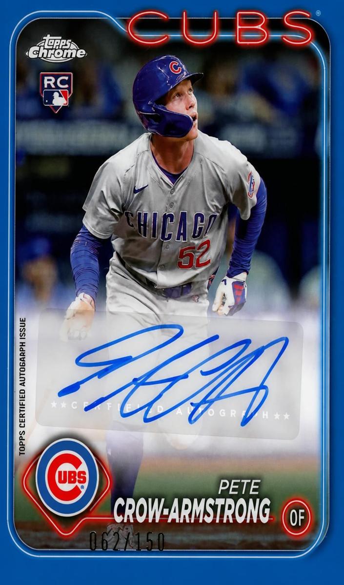 2024 Topps Chrome Update Baseball Blue Pete Crow-Armstrong #AC-PC