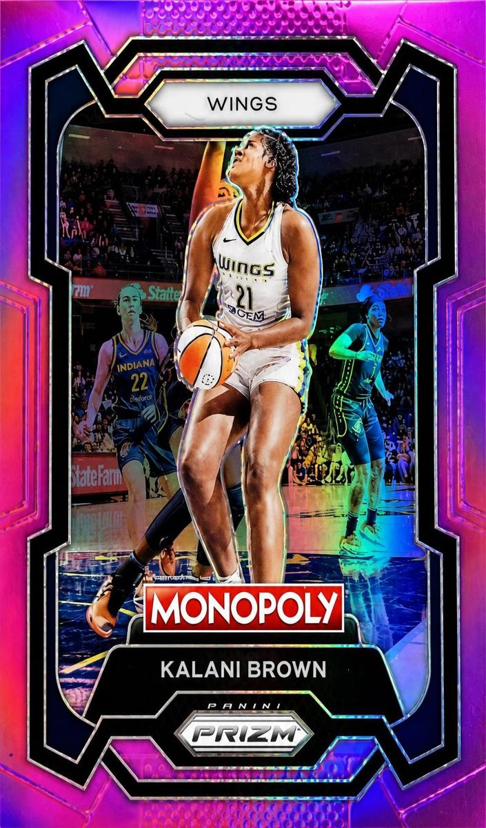 2024 Panini Prizm Monopoly WNBA Basketball Pink Kalani Brown #47