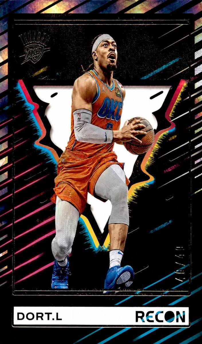 2023 Panini Recon Basketball Holo Effect Luguentz Dort #42