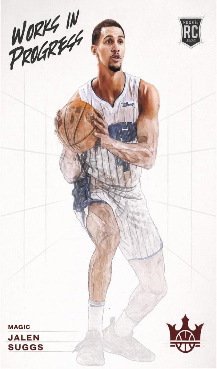 2021 Panini Court Kings Basketball Ruby Jalen Suggs #24 PSA 10