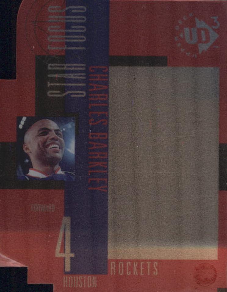 1996 UD3 Basketball Charles Barkley #27
