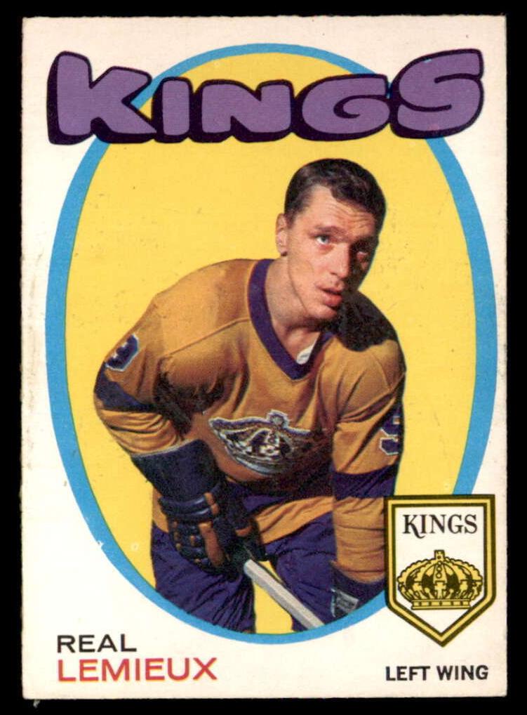 1971 O-Pee-Chee Hockey Real Lemieux #154 PSA 6