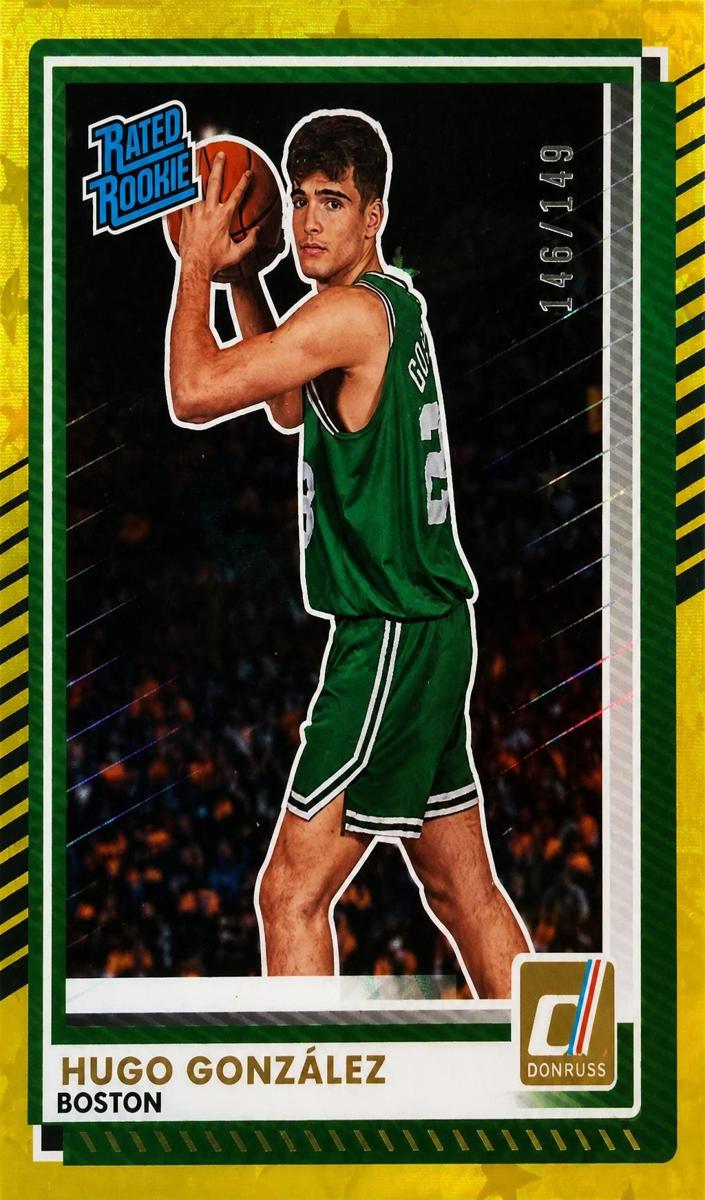 2025 Panini Donruss Basketball Stars Hugo Gonzalez #16
