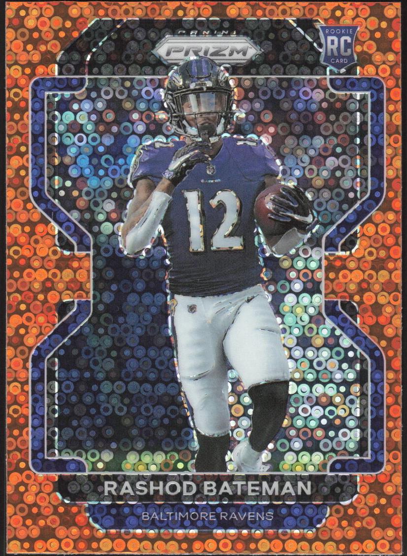 2021 Panini Prizm Football Disco Rashod Bateman #340