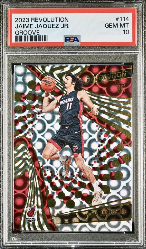 2023 Panini Revolution Basketball Groove Jaime Jaquez Jr. #114 PSA 9