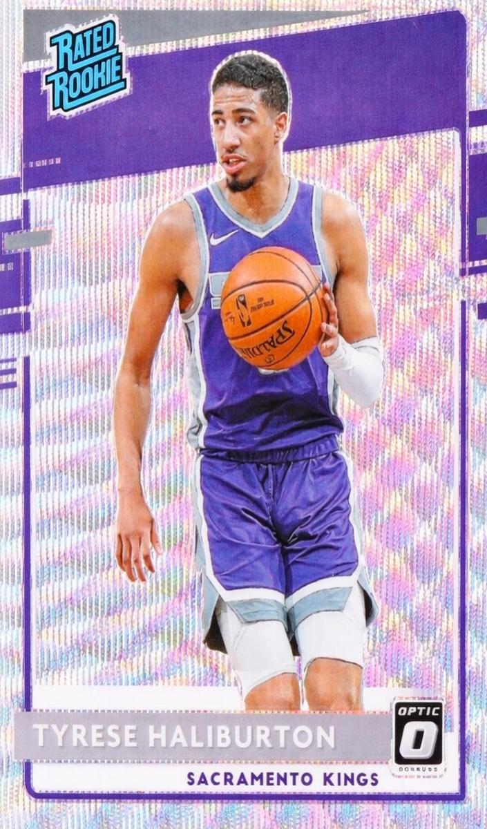 2020 Donruss Optic Basketball Fanatics Box Set Tyrese Haliburton #162 PSA 9