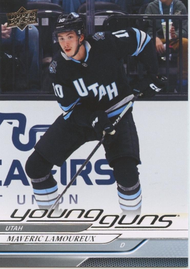 2024 Upper Deck Hockey Maveric Lamoureux #487