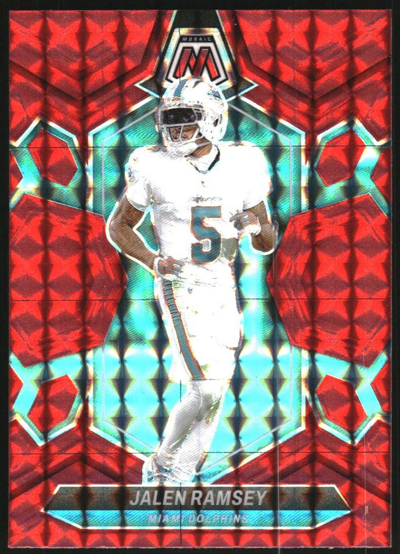 2024 Panini Mosaic Football Red Jalen Ramsey #140