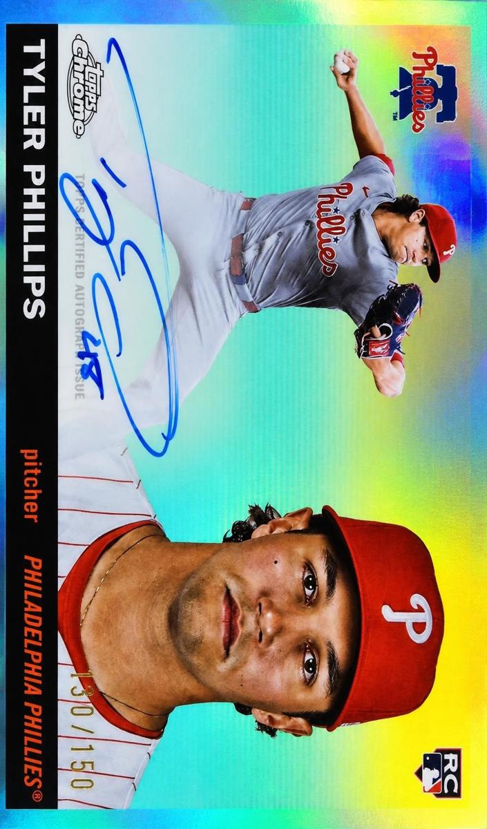 2025 Topps Chrome Platinum Baseball Aqua Refractor Tyler Phillips #CPA-TP