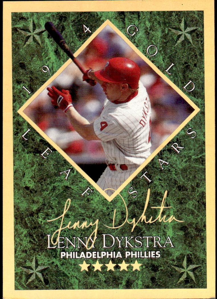 1994 Leaf Baseball Lenny Dykstra #5