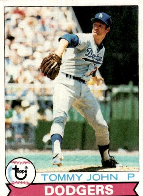 1979 Topps Baseball Tommy John #255