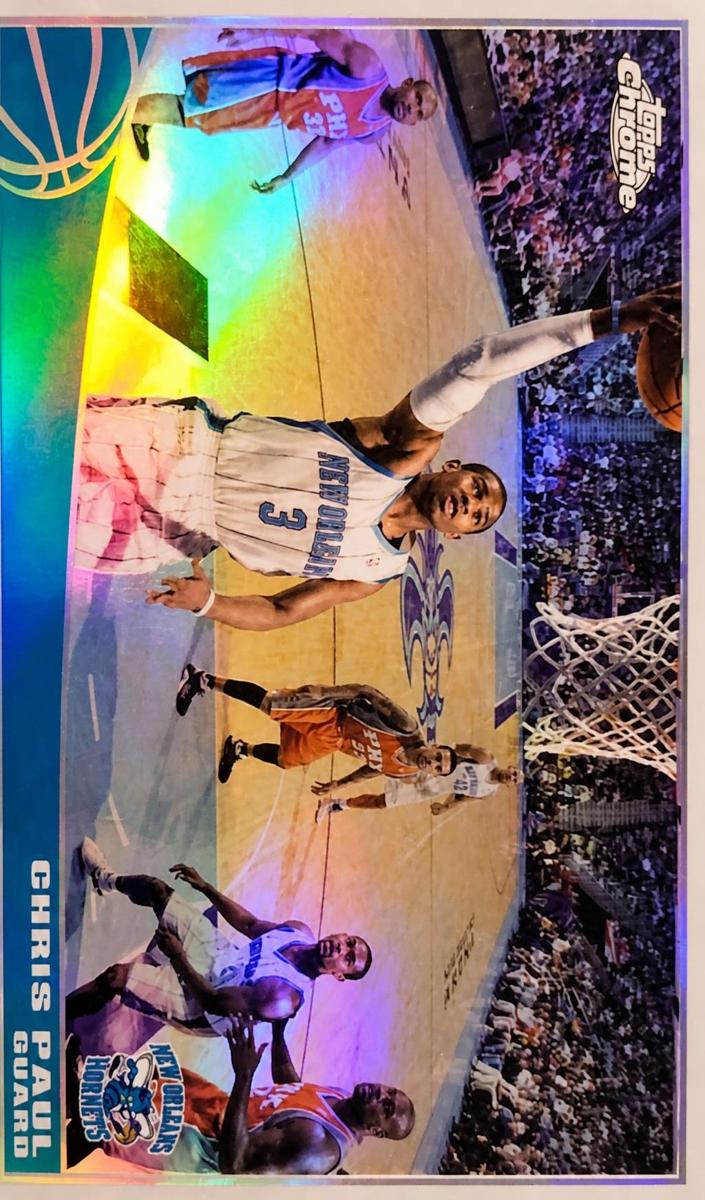 2009 Topps Basketball Refractor Chris Paul #63