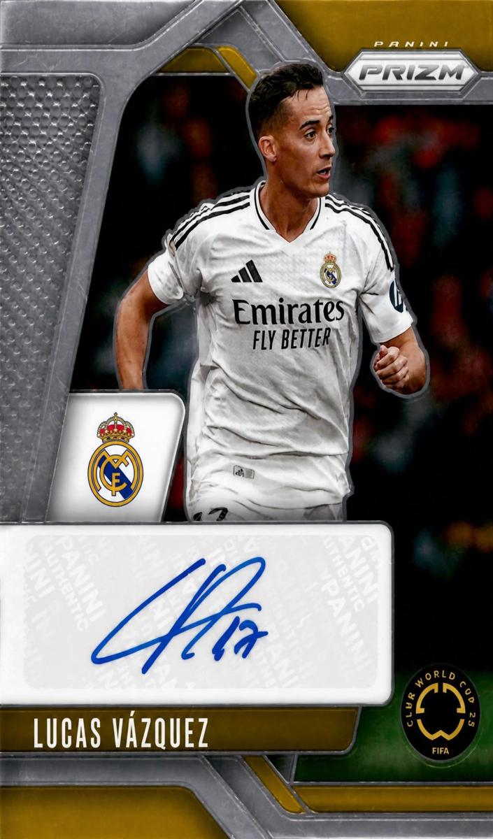 2025 Panini Prizm FIFA Club World Cup Soccer Lucas Vazquez #S-LV